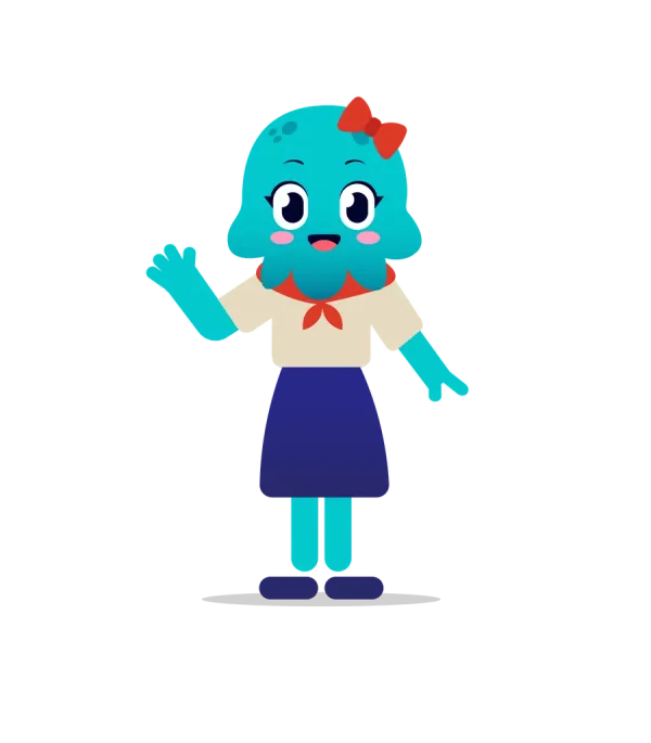 Aniko, a collectible Shoorbaloo octopus character