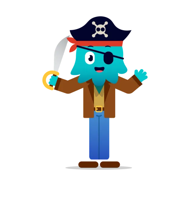 Captain Kraken, a collectible Shoorbaloo octopus character